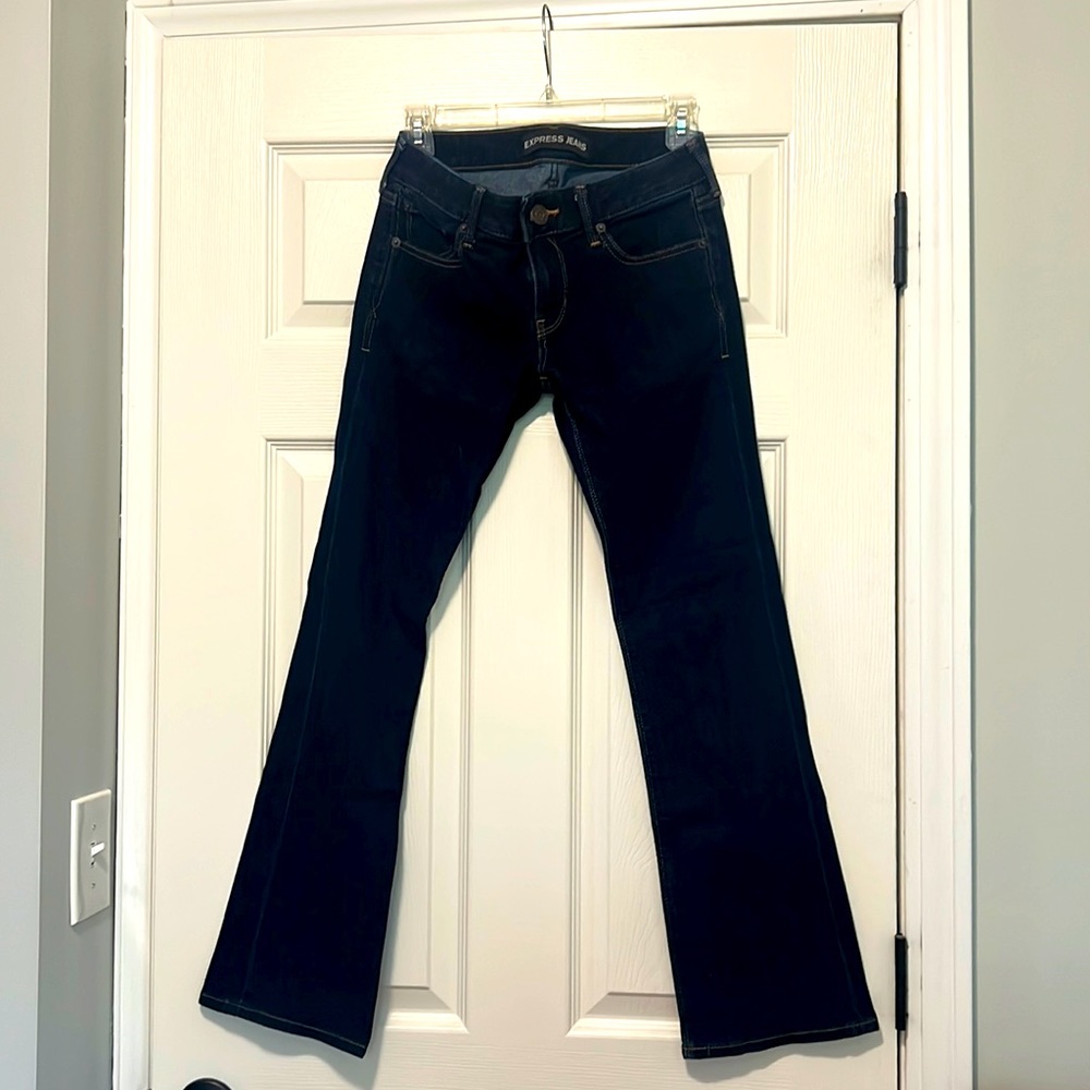 Express Jeans, Boot Cut, Size 0- short